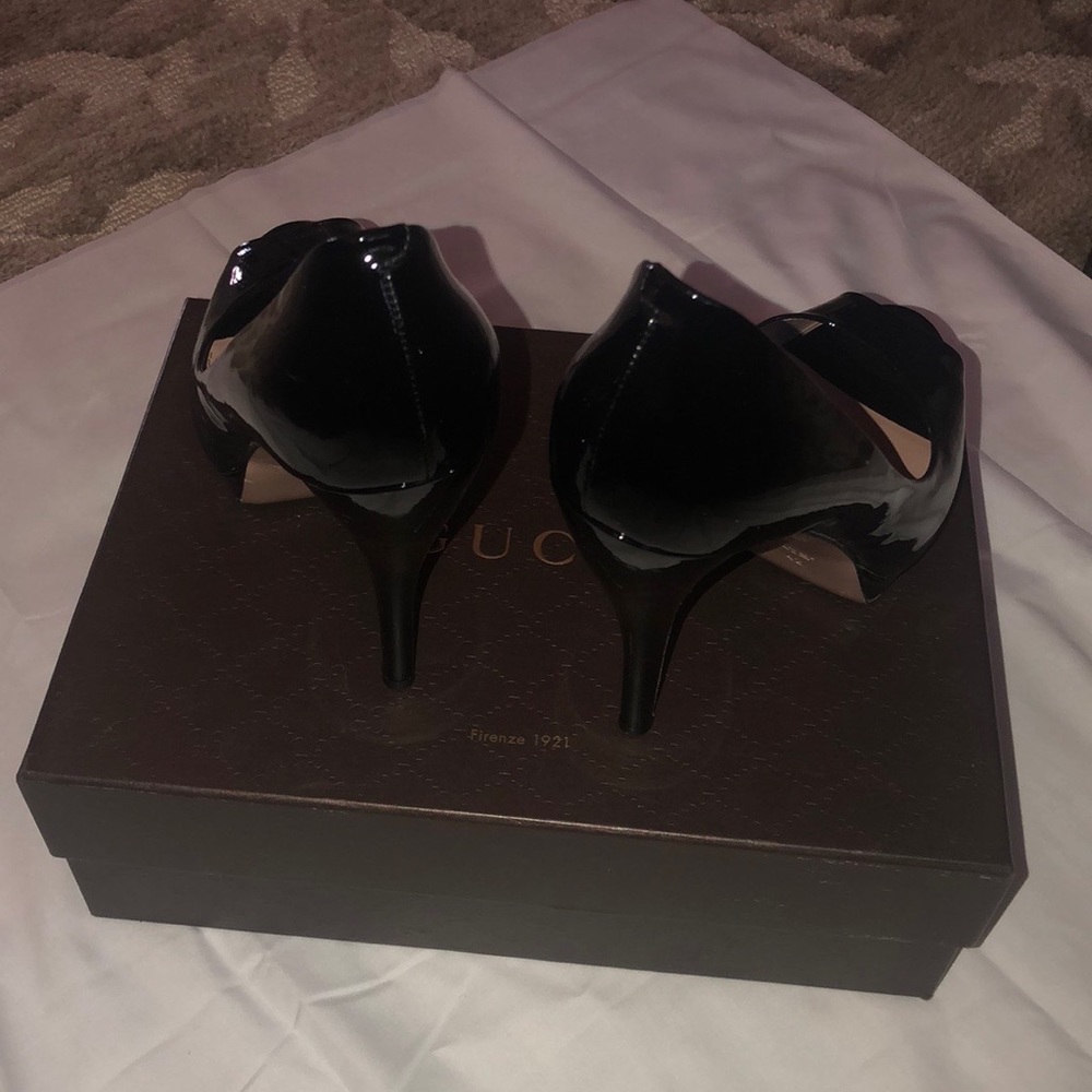 Black patent leather Gucci Pumps - Picture 5 of 7